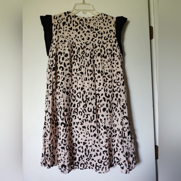 Women's sleeveless embroidered flowy dress size m - Picture 4 of 4